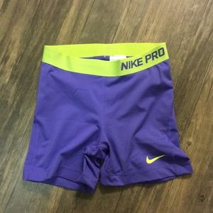 Nike spandex shorts